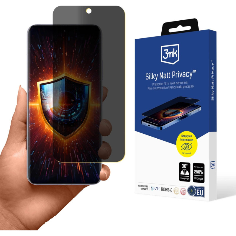 3Mk Protection Folia ochronna prywatyzująca matowa 3mk Silky Matt Privacy na Oppo Reno 13 Pro