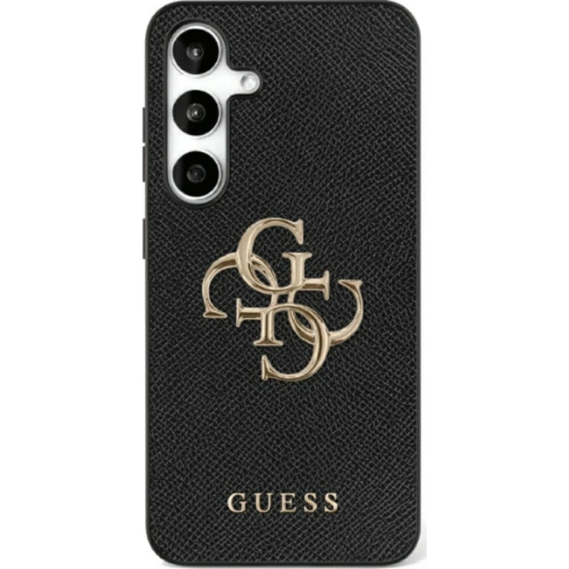 Guess Etui Guess Grained Big 4G Logo Small Classic Logo do Samsung Galaxy S25 Ultra czarny