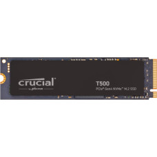 Crucial SSD|CRUCIAL|T500|2TB|M.2|PCIe Gen4|NVMe|3D NAND|Write speed 7000 MBytes/sec|Read speed 7400 MBytes/sec|TBW 1200 TB|CT2000T500SSD8