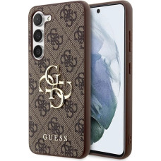 Guess GUHCS23S4GMGBR S23 S911 brown/brown hardcase 4G Big Metal Logo