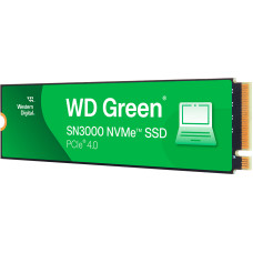 Western Digital SSD WD Green SN3000 NVMe (M.2 2280, 500GB, PCIe Gen4x4) BULK PACK (216 UNITS)