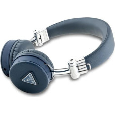 Guess Bluetooth ENC GUBH70PGTSPSB on-ear headphones blue/blue Grained Classic Round Shape