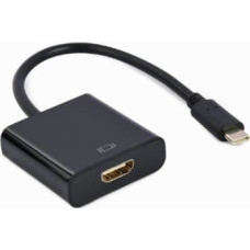 Gembird Adapteris Gembird USB Type-C Male - HDMI Female 4K@30Hz 15cm Black