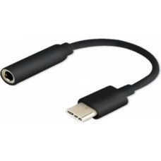 Savio Kabelis Savio USB Type C Male - 3.5mm Female Black