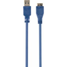 Gembird Kabelis Gembird USB Male - MicroUSB Male 3.0 0.5m Blue