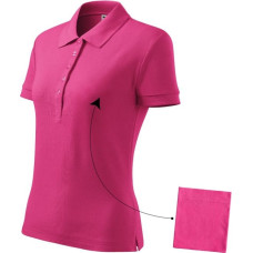 Malfini Cotton polo shirt in purple red (M)