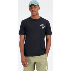 New Balance Essentials Reimagined Cott BK M T-shirt MT31518BK (M)