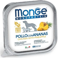 Monge Monoproteinic Fruits Pate chicken with pineapple 150 g - konservi suņiem