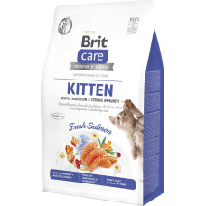 Brit Care Cat GF Kitten Gentle Digestion&Strong Immunity 0,4 kg - barība kaķiem