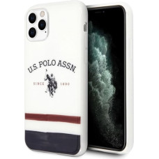 U.s. Polo Assn. US Polo USHCN58PCSTRB iPhone 11 Pro biały/white Tricolor Pattern Collection