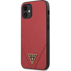 Guess GUHCP12SVSATMLRE iPhone 12 mini 5.4" red/red hardcase Saffiano