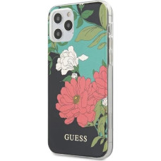 Guess GUHCP12MIMLFL01 iPhone 12/12 Pro 6.1" black/black N°1 Flower Collection