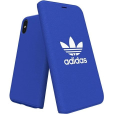 Adidas Booklet Case Canvas iPhone X/Xs blue/niebieski 30279