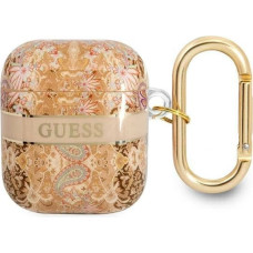 Guess GUA2HHFLD AirPods cover gold/gold Paisley Strap Collection