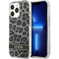 Guess GUHCP13LHSLEOK iPhone 13 Pro / 13 6.1" grey/grey hardcase Leopard