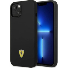 Ferrari FEHCP14MSIBBK iPhone 14 Plus 6.7" black/black hardcase Silicone Metal Logo