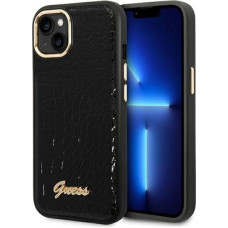 Guess GUHCP14MHGCRHK iPhone 14 Plus 6.7 "black / black hardcase Croco Collection