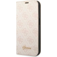 Guess GUBKP14MHG4SHP iPhone 14 Plus 6.7 "pink / pink book 4G Vintage Gold Logo