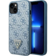 Guess GUHCP13SP4TPB iPhone 13 mini 5.4" blue/blue hardcase 4G Triangle Logo Cardslot