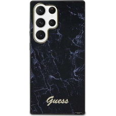 Guess GUHCS23LPCUMAK S23 Ultra S918 black/black hardcase Marble