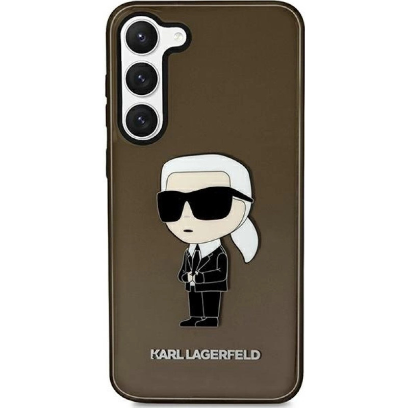 Karl Lagerfeld KLHCS23MHNIKTCK S23+ S916 black/black hardcase Ikonik Karl Lagerfeld