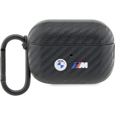 BMW BMAP2WMPUCA2 AirPods Pro 2 gen cover black/black Carbon Double Metal Logo