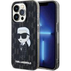 Karl Lagerfeld Monogram Ikonik case for iPhone 15 Pro Max - transparent