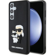 Karl Lagerfeld 3D Rubber Karl&Choupette case for Samsung Galaxy S24+ - black