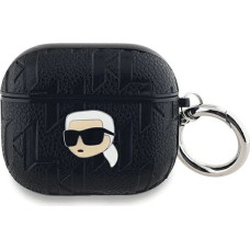 Karl Lagerfeld Monogram Karl Head case for AirPods 3 - black