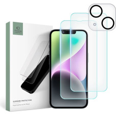 Tech-Protect Supreme Set for iPhone 14 2x tempered glass for display / tempered glass for camera