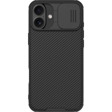 Nillkin CamShield Pro Case for iPhone 16 with camera cover - black