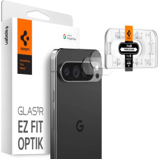 Spigen Optik.tR Ez Fit Tempered Glass Camera Screen Protector for Google Pixel 9 Pro XL (2-Pack)