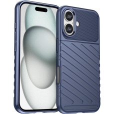 Hurtel Thunder Case for iPhone 16 Plus Silicone Case - Blue