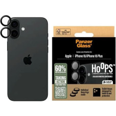 Panzerglass Hoops Black Lens Protector iPhone 16 6.1" / 16 Plus 6.7" 1283