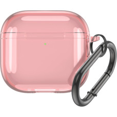 Hurtel Transparent Case for Airpods 4 - Pink