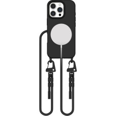 Tech-Protect MagNecklace MagSafe Case with Lanyard for iPhone 16 Pro - Black