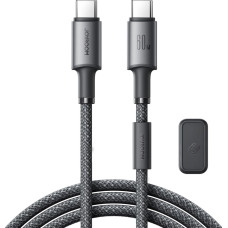 Joyroom S-A50 Unlimited Series 60W USB-C - USB-C Cable with Magnetic Organizer 1.2m - Gray