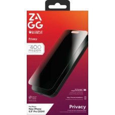 Zagg InvisibleShield Glass Elite Privacy for iPhone 16 Pro Max