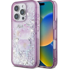 Hello Kitty Liquid Glitter 50TH Anniversary Party iPhone 16 Pro Case - Purple