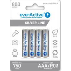 Everactive rechargeable HR03 750mAh Always ready Blistera iepakojumā 4gb.