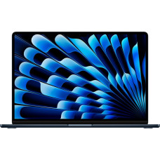 Apple 15-inch MacBook Air: Apple M3 chip with 8-core CPU and 10-core GPU, 16GB, 256GB SSD - Midnight,Model A3114