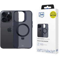 3Mk Protection 3mk Smoke Case Mag&Stand for Apple iPhone 15 pro - black