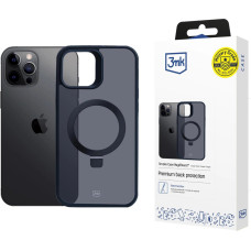 3Mk Protection 3mk Smoke Case Mag&Stand for Apple iPhone 12 pro max - black