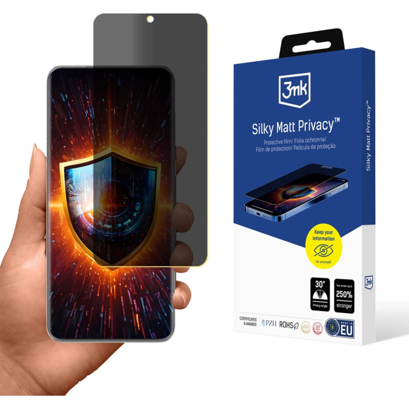 3Mk Protection Folia ochronna prywatyzująca matowa 3mk Silky Matt Privacy na Huawei P60 Pro