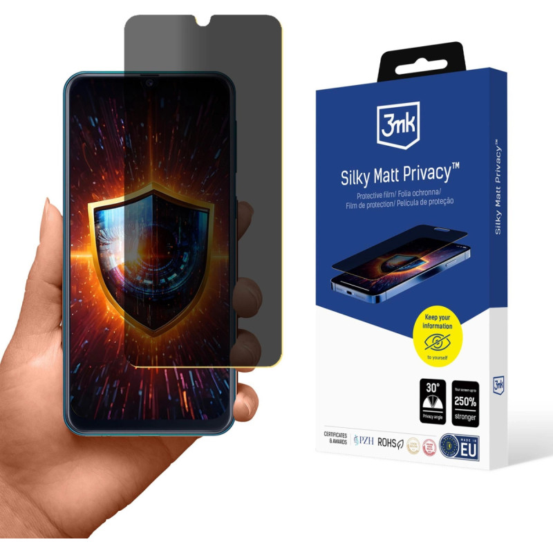 3Mk Protection Folia ochronna prywatyzująca matowa 3mk Silky Matt Privacy na Samsung Galaxy M21