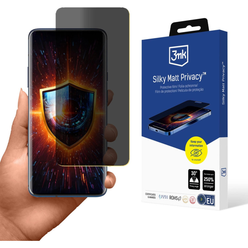 3Mk Protection Folia ochronna prywatyzująca matowa 3mk Silky Matt Privacy na OnePlus 7 Pro