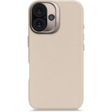 Decoded Leather Backcover with MagSafe for iPhone 16 - beige