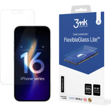 3Mk Protection Tempered glass 3mk FlexibleGlass Lite for iPhone 16