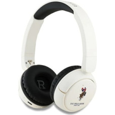 U.s. Polo Assn. US Polo Bluetooth Headphones USHPV6PUNH White DH Color Logo