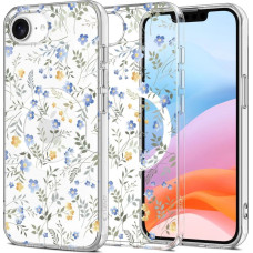 Tech-Protect FlexAir MagSafe iPhone 16e Case - Daisies with Leaves